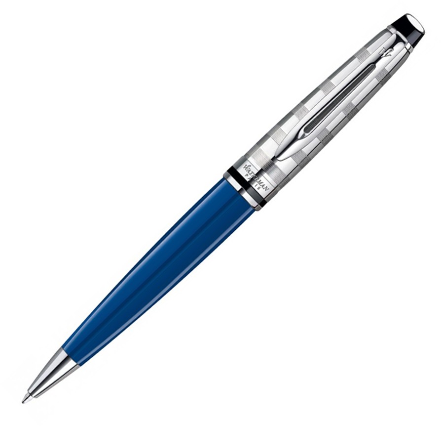 Waterman Expert III Deluxe Blue Obsession Ballpoint Pen