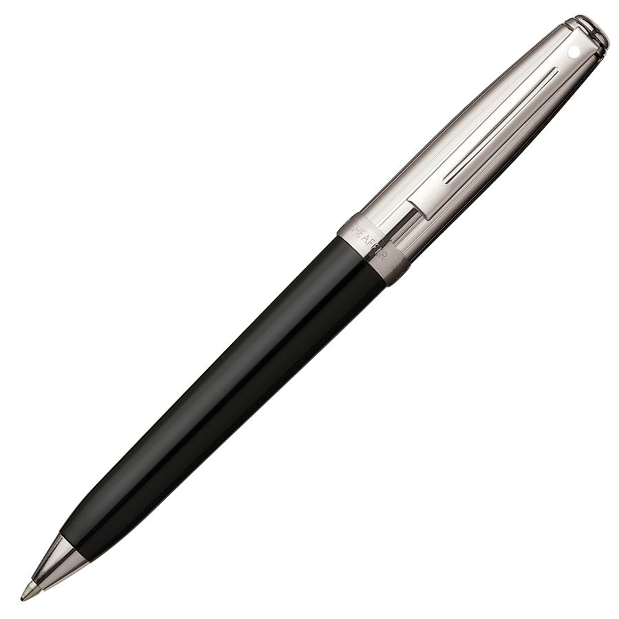 Sheaffer Prelude Black Barrel with Palladium Cap 9134 Ballpoint Pen