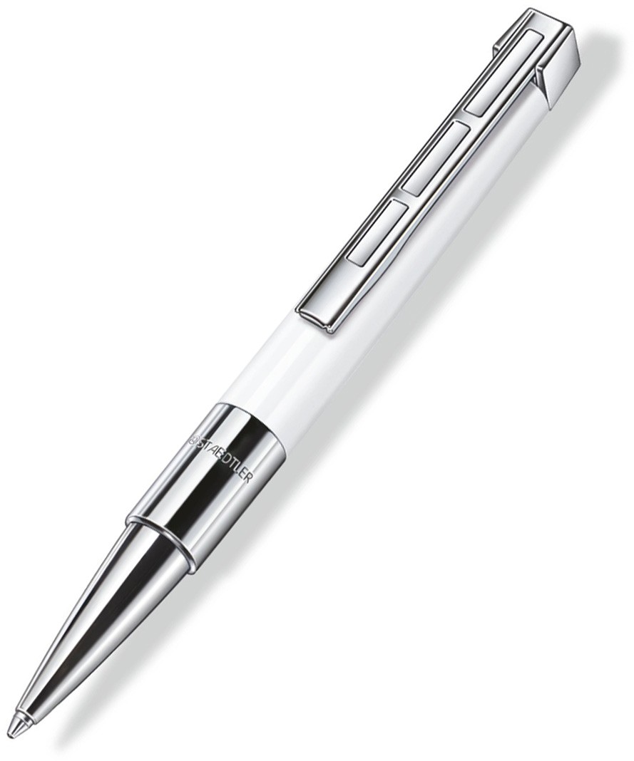 STAEDTLER Initium Resina Resin White Ballpoint Pen