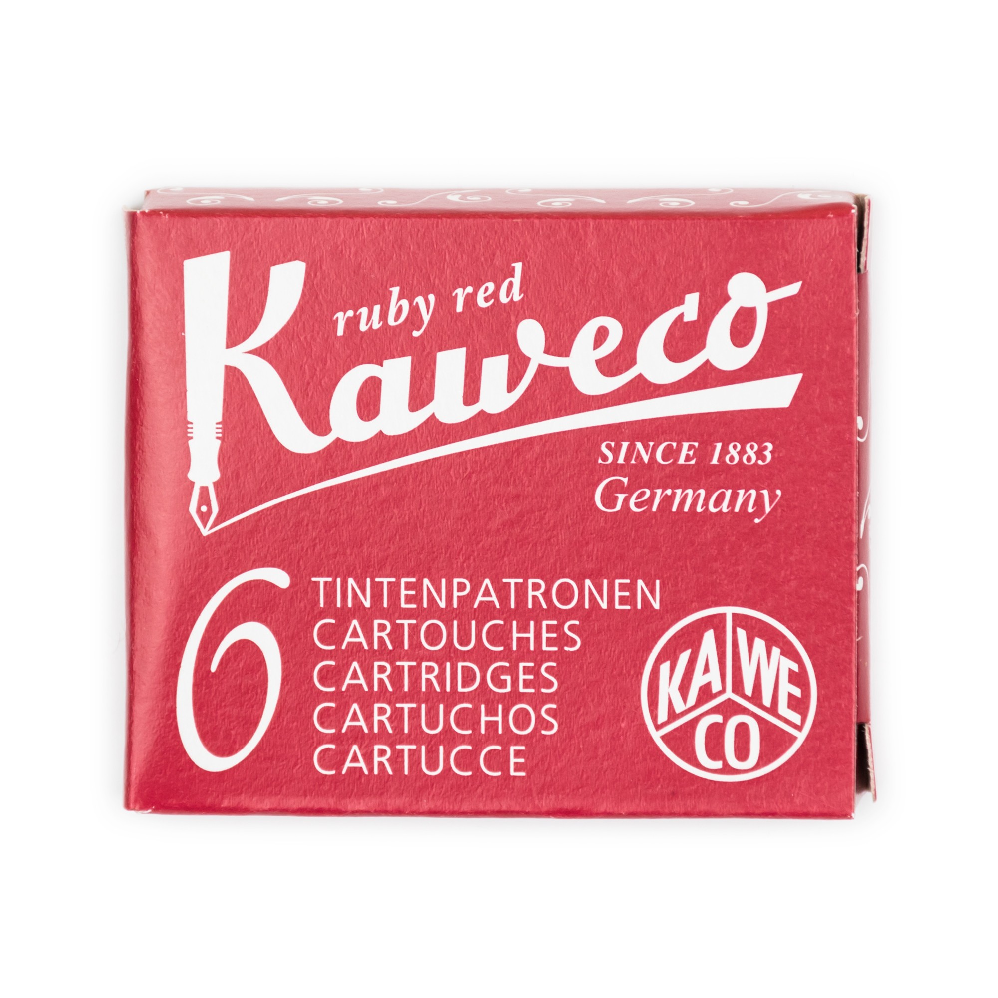 Kaweco Fountain Pen Ink Cartridge Ruby Red