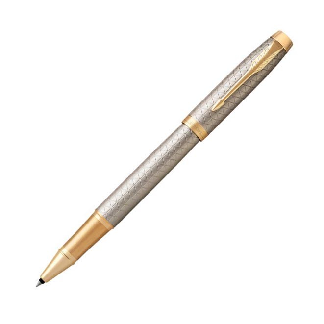Parker IM Premium Warm Grey GT Rollerball Pen