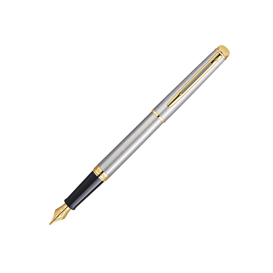 Waterman Hemisphere 10 Stainless Steel GT Fountain Pen
