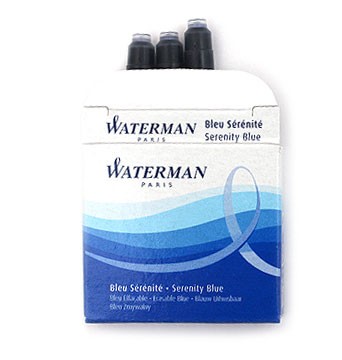 Waterman Ink Cartridge- Serenity Blue