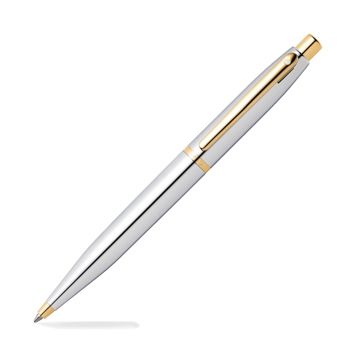 Sheaffer VFM 9422 Chrome/Gold Ballpoint Pen