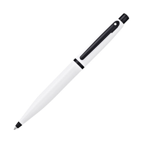 Sheaffer VFM 9425 White with Black trim Ballpoint Pen