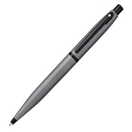 Sheaffer VFM 9424 Matte Gun Metal Gray Lacquer with Black Trim Ballpoint Pen