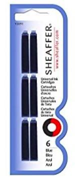 Sheaffer Universal Ink Cartridge Blue 93091
