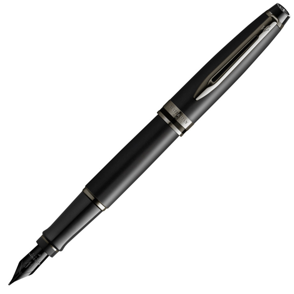 Waterman Expert III Metallic Black Edition Fountain Pen (M Nib)