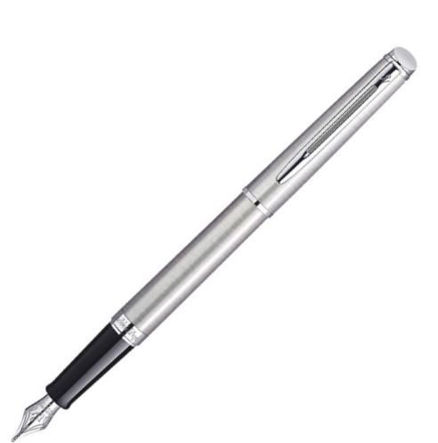 Waterman Hemisphere 10 Stainless Steel CT Fountain Pen 