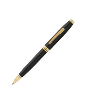 Cross Coventry Black Gold Trim Ballpoint Pen