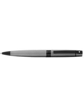 Sheaffer 300 Matte Gray with Black Trim Ballpoint Pen