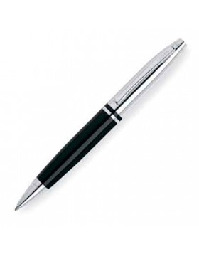 Cross Calais Chrome & Black Ballpoint Pen
