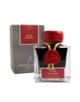 J. Herbin Ink Bottle 50ml  Rouge Hematite 1670 Anniversary