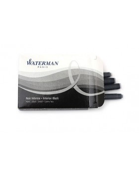 Waterman Ink Cartridges- Intense Black