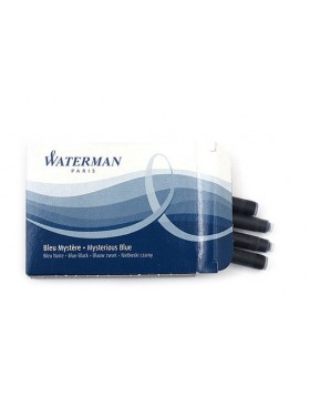 Waterman Ink Cartridges- Mysterious Blue