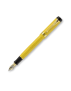 Parker Duofold Limited Edition Cloisonne Yellow Fountain Pen