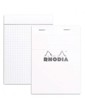 RHODIA Classic Ice White Notepad A6 (Graph)